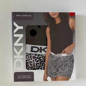 New DKNY Ladies Tank & Short Set - Medium